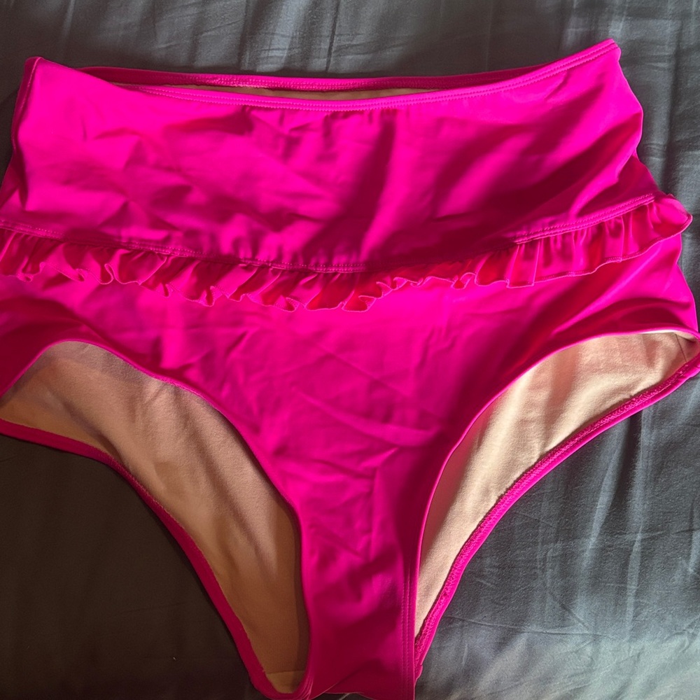 Kortni Jeane Pink Bikini Bottoms